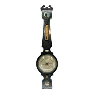 HMS Royal George Wreck, Sunk 1782. Macrae Banjo Barometer For Sale
