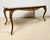 French Louis XV Style Coffee Table with Marble Top, 1940 For Sale - Image 9 of 15