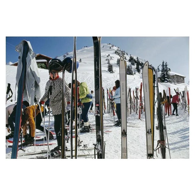 Skiers At Gstaad 1969 Skiers at Gstaad, Switzerland, 1969. Slim Aarons Slim Aarons was one of the twentieth century’s most...