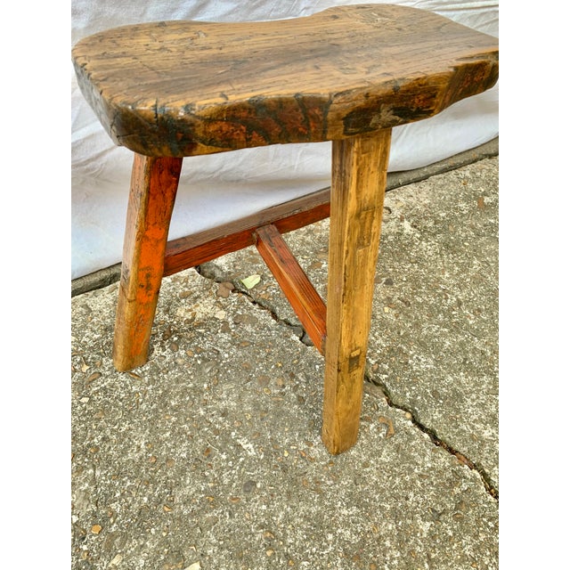 Late 19th Century French Walnut Stool For Sale - Image 6 of 12