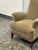 Late 20th Century Art Deco Style Mohair High Back Club Chair, Vintage For Sale - Image 5 of 12