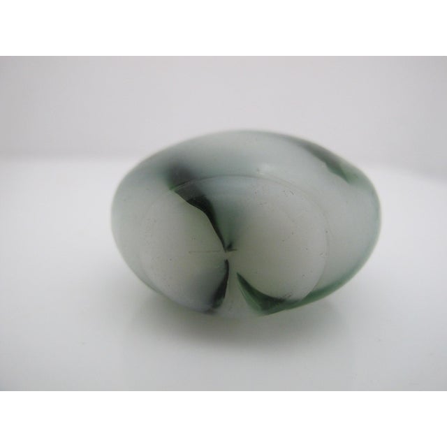 Vintage Chinese Beijing Green Splash Glass Snuff Bottle For Sale - Image 9 of 10