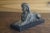 1920s French Sphinx on Marble Base For Sale - Image 4 of 8