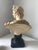Ceramic Painted Greek Figurine Apollo Bust For Sale - Image 7 of 10