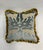 14” X 14” Schumacher Woodland Leopard in Mineral Pillow With Pleated Trim For Sale In Columbia, SC - Image 6 of 6