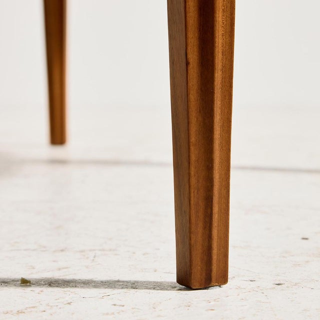 Walnut Coffee Table with Ceramic Top, 1970s For Sale - Image 9 of 17