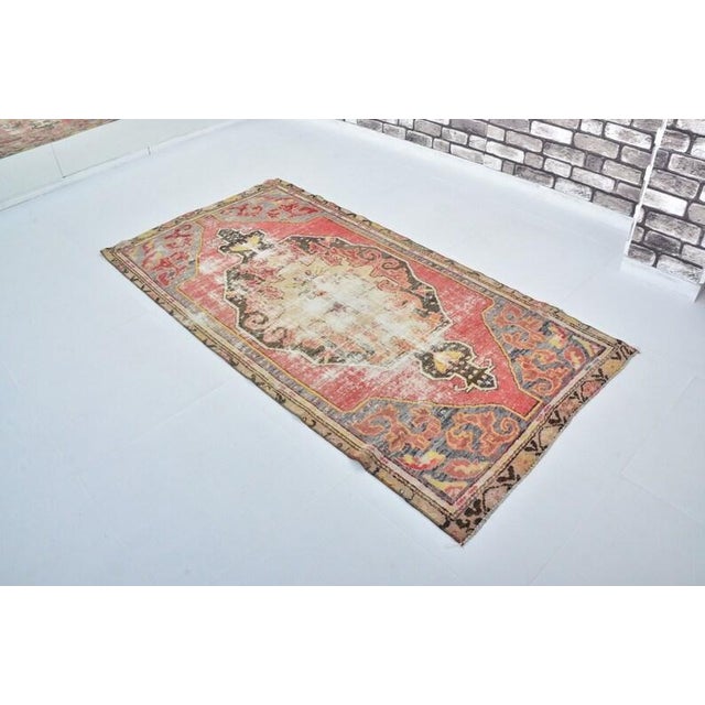 1960s Oushak Anatolian Runner Rug For Sale - Image 5 of 10