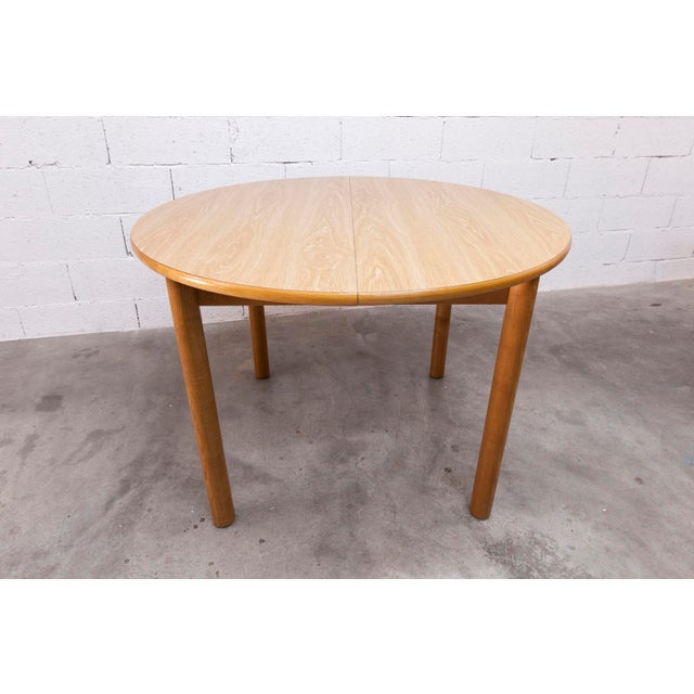 Danish Modernist Convertible Table and Chairs, 1970s, Set of 5 For Sale - Image 8 of 18