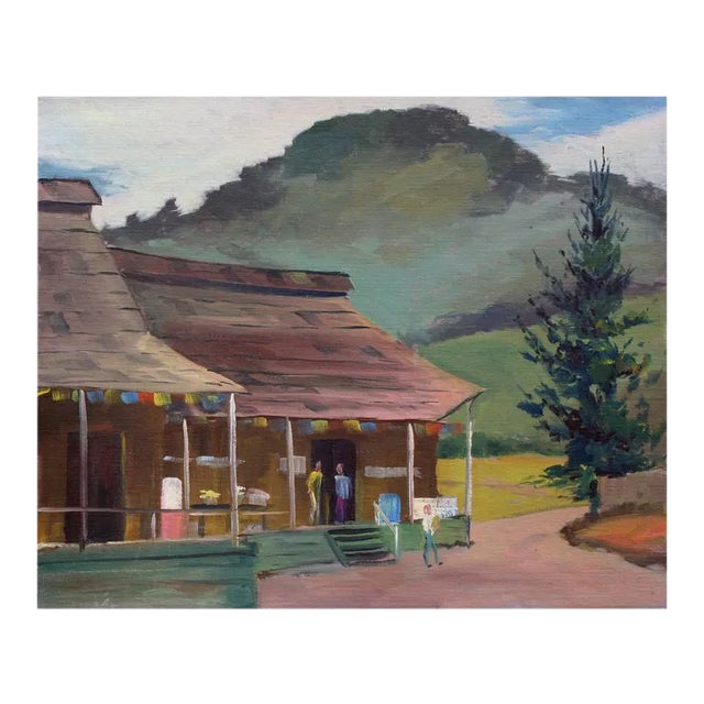 "The Apple Barn" Painting For Sale