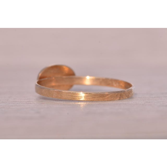 Late 20th Century The Obe: Child's Yellow Gold Signet Ring For Sale - Image 5 of 10