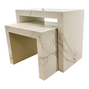 Caracole Modern a Step Up Nesting Tables Set of 2