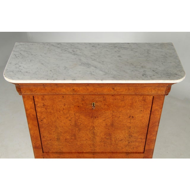 Antique Louis-Philippe Secretaire in Ash, 1840 For Sale - Image 17 of 18