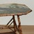 Antique English Bamboo and Grasscloth Table With a Bird Top For Sale In West Palm - Image 6 of 17