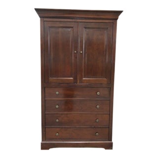 Grange Provance Solid Cherry Wood Armoire For Sale