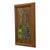 Mid-Century Modern Vintage Mid-Century Modern Abstract Mixed Media Wall Art by Sheldon in Walnut Toned Frame. For Sale - Image 3 of 10