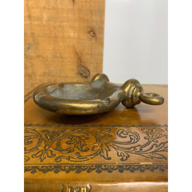 Vintage Brass Ship Shackle Ashtray/Catchall