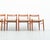 Vintage Teak Dining Chairs by Henry Walter Klein for Bramin, 1960s, Set of 4 For Sale - Image 10 of 12