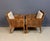 1970s Attributed to Billy Baldwin for Bielecky Brothers Rattan Game Table and Chairs, Set of 3 1970s For Sale - Image 5 of 18