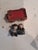 Lot of toys from the early 1900's Iron fire wagon and horses Iron wagon with Amish children Small metal fire wagon and...