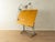 Unique 1950s drafting table. High-quality cast iron construction with a drawing board and lamp. The frame is height-...