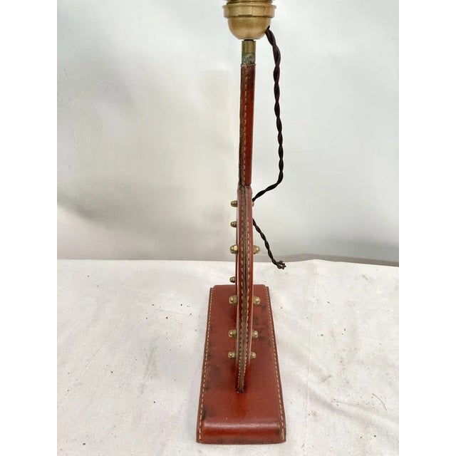 Vintage Lamp by Jacques Adnet, 1950s For Sale - Image 4 of 9