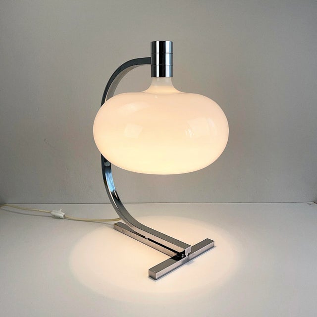Mid-Century Modern AS1N Table or Floor Lamp by Franco Albini and Franca Helg for Sirrah, Italy, 1969 For Sale - Image 3 of 18
