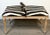 Maison Jansen Neoclassical Zebra Hide Bench, Estate of John Loring, France 1970s For Sale - Image 4 of 11