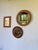 Brown Vintage Woven Wicker Mirrors, 1950s, Set of 3 For Sale - Image 8 of 18