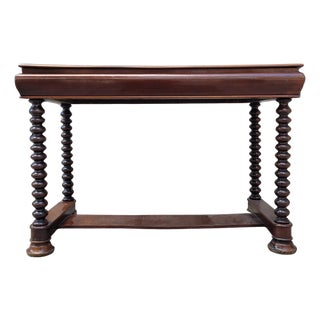 William IV Wooden Console Table, United Kingdom, 1840 For Sale