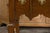English Georgian 19th Century Oak Table with Three Drawers and Cabriole Legs For Sale - Image 4 of 12