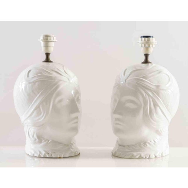 Lamps in the style of Tommaso Barbi, Italy, 1980s, Set of 2 For Sale - Image 4 of 9