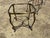 Vintage Hollywood Regency Style Oval Glass-Top Coffee Table and Side Table Set For Sale - Image 10 of 18