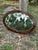 Antique Early 20th Century Oak Framed Beveled Oval Wall Mirror For Sale In Austin - Image 6 of 8