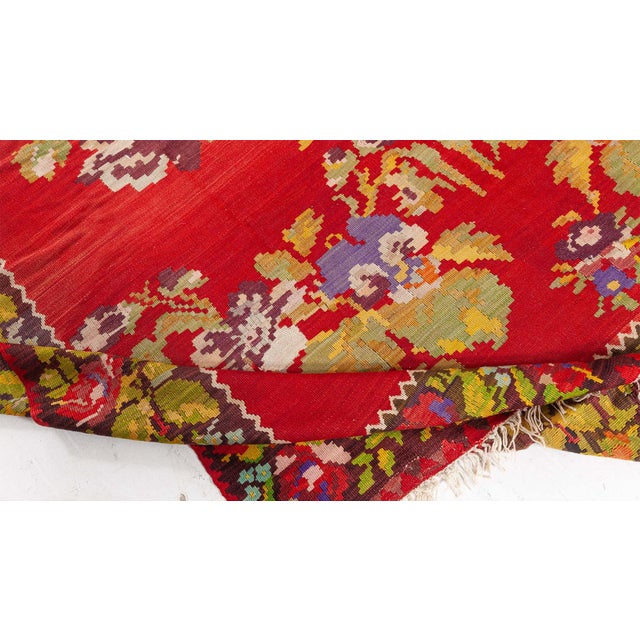 1930s Bessarabian Kilim Rug For Sale In New York - Image 6 of 9