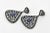 This is part of Chairish’s Fine Jewelry assortment. These far away inspired pair of beautiful pierced dangle earrings are...