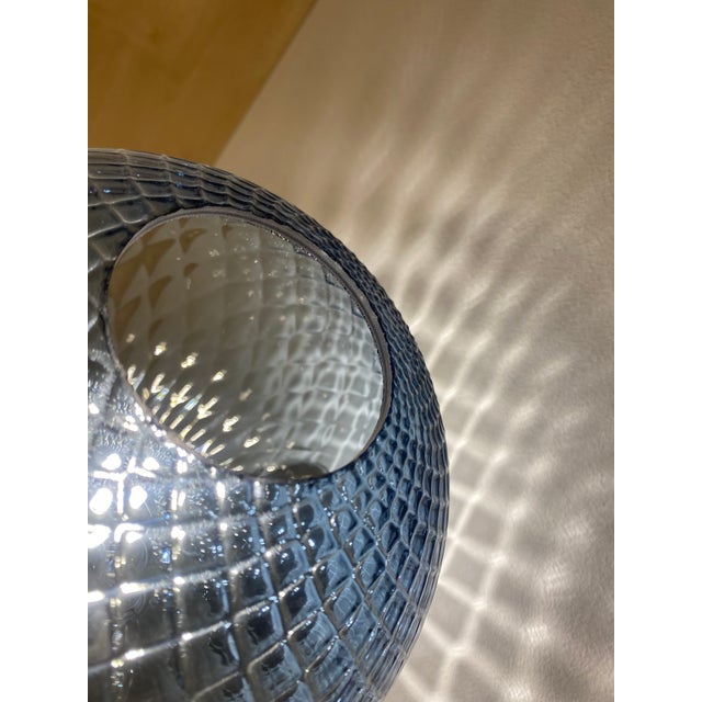 Murano Contemporary "Ballotton" Blue Murano Glass Wall Sconce For Sale - Image 4 of 12