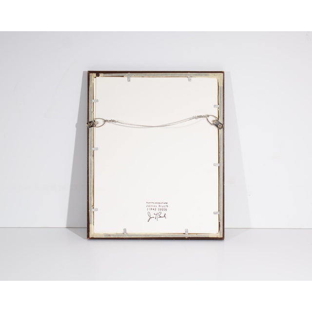 Contemporary Abstract Mixed Media Painting by James L. Bruch For Sale - Image 3 of 8