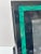 Gemstone Vintage Malachite Inlay Picture Frame Hollywood Regency Green Desk Frame For Sale - Image 7 of 8