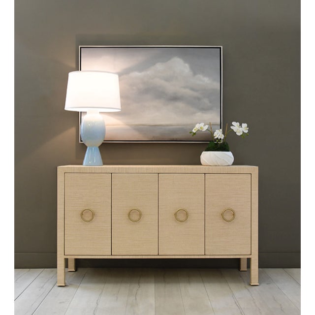 New special order item. Not vintage. Get ready to store your stuff in style with the Rue Four Door Buffet! Made of natural...