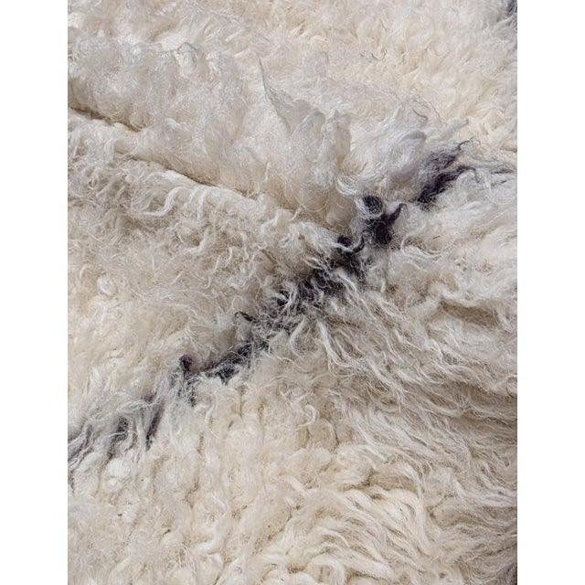 Moroccan Small Marmoucha Rug - 3.6 X 2.4 Ft For Sale In Cleveland - Image 6 of 6