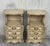Carved French Rococo Style Pair of Nightstands with Open Shelve, circa 1930s For Sale - Image 10 of 18