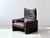 Set of Maralunga Armchair and Ottoman in Leather by Vico Magistretti for Cassina, Italy, 1970s For Sale - Image 9 of 18