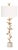 Southern Living Trillium Steel Buffet Lamp, Brass For Sale