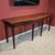 English Circa 1790 Gillows Era George III English Regency Mahogany Serpentine Sideboard Table Serving Table For Sale - Image 3 of 17