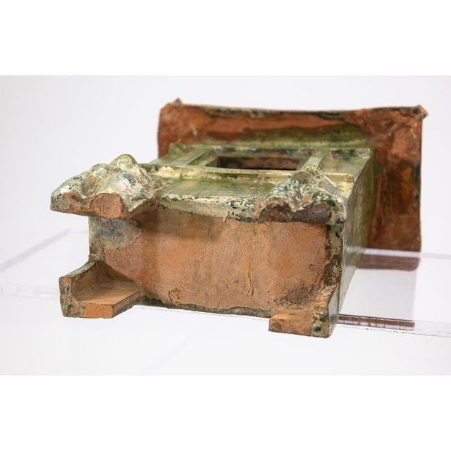 Han Dynasty Green Glazed House (Mingqi), Han Period, 220 Ce For Sale In Detroit - Image 6 of 7