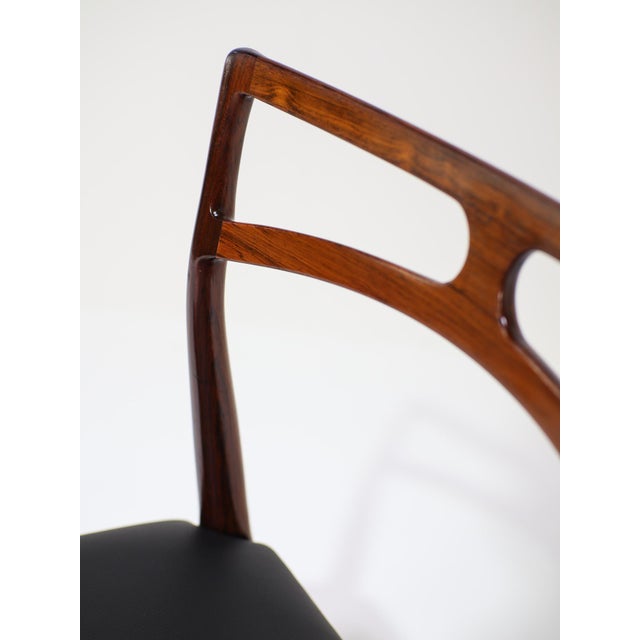 Model 94 Dining Chairs by Johannes Andersen for Christian Linneberg, 1960s, Set of 6 For Sale - Image 11 of 18