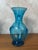 Blue Blown Glass Vase, 1890s For Sale - Image 8 of 16