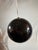 1960s 1960s Mid Century Modern Black Sparkle Powder Coat, Eyeball Pendant Lamp For Sale - Image 5 of 9