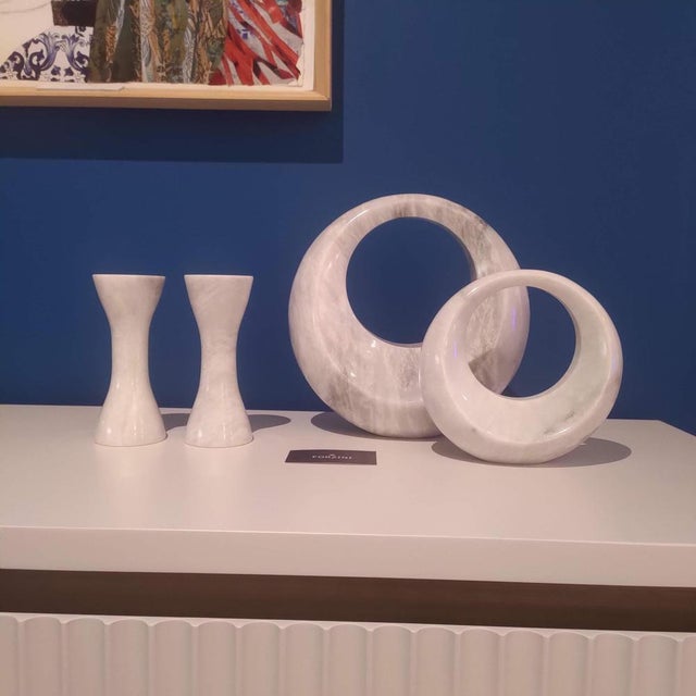 Stone Decorative 3 KG Marble Kettlebell For Sale - Image 7 of 12