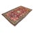 Antique Persian Sarouk Wool 4X7 Red, Navy, Black & Orange Handmade Area Rug #9900220 For Sale - Image 4 of 7